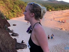 Amateur French Teen Outdoor softcore