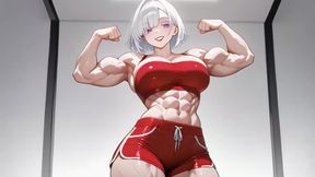 Worship My Muscles, Weak Worm!