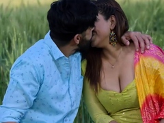 Brunette MILF babe sucks a cock on her knees before sex