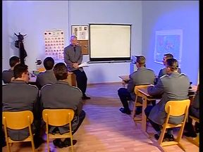 Police lecture goes wild