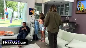 Hot Wanksgiving: Three Cocks, One Milf