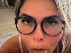Madiiitay Gives Sloppy POV Blowjob In Glasses Onlyfans