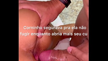 O dia que Belinha fugiu da piroca do cavalo humano metendo em seu cu