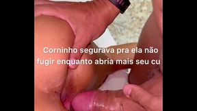 O dia que Belinha fugiu da piroca do cavalo humano metendo em seu cu