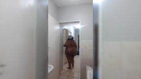 Black BBW Stepaunty Cleaning After Shower Ii
