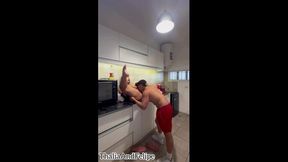 Colombian cutie loves my huge cock in Argentina