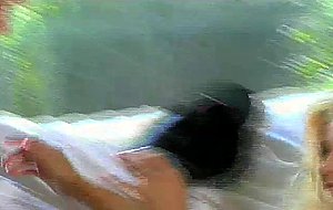 Blonde mature slut fucking with a younger man