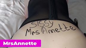 compilation of scenarios in the destroying anal of a hot sissy! mistress annet destroying anal