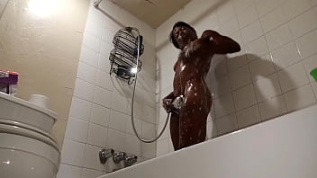 Caramel Ebony in Shower