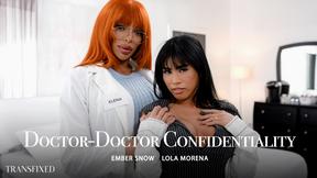 Ember Snow and Lola Morena Break Doctor-Patient Confidentiality in an Explosive Scene