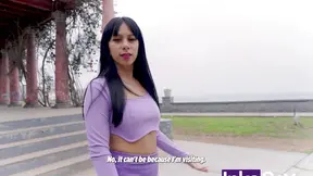 Argentinian Exhibitionist Gets Seduced & Fucked By Sneaky Peruvian Photographer