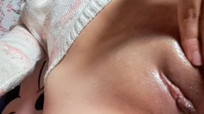 YOU LIKE HOW MY STEPDAUGHTER MASTURBATES AND TOUCHES HER PUSSY