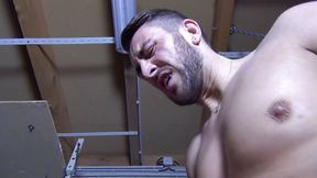 Two empty holes are drilled intensively by the lords of the anus
