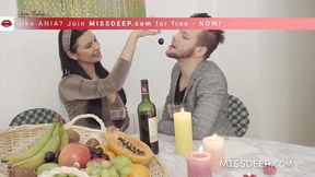 Hot Russian Brunette Milf Seducing with Naughty&#x1F608; Sex