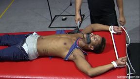 Submissive BBC Gay RT Tormented By Dominant Kaden Roads