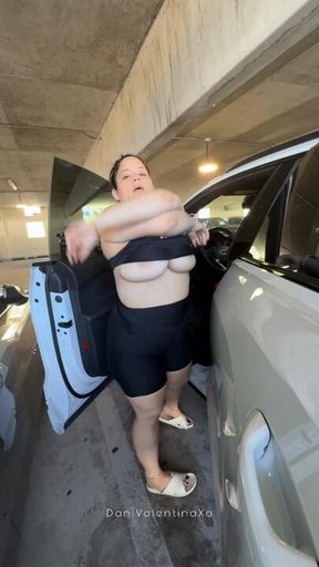 Day Off with Dani - Public Nudity & Showing Off Tan Lines