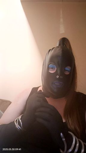 TV talking dirty about men wanking over her