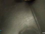 Blue Haired Asian Playing with Sex Toy
