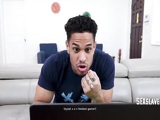 Worlds Superlatively good Gamer Meets The Gamer Beauty Sex Bot - Skyla Sun, Mike Ox