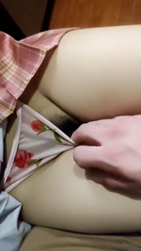 I got him addicted to playing with my pussy (favorite teacher)