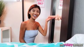 ”Clara Trinity Demonstrates Her Incredible Shaft Sucking Skills”