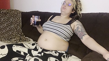 Relaxed being dirty with burps