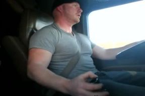 Trucker Masturbating Monsyer wang