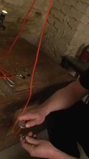 Humiliates dominates masked girl