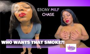 Smoking Hot Ebony Stepmom Chase – MILF Smoking Fantasy [Passthrough]