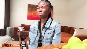 Young ebony pastor's daughter takes big dick in rough debut