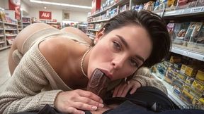 he caught a woman flashing in a supermarket and fucked her right in front of everyone [ai]