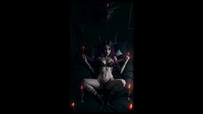 Seductive Succubus Gives Hands-Free Orgasm in Erotic Anime ASMR Fantasy