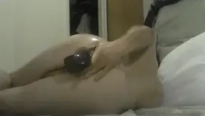 Oil-Drenched Twink Loses Control with Massive Toys – Hot Solo Gay Fun 18+