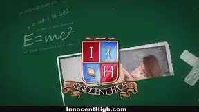 InnocentHigh - Tiny Blonde student 18+ Fucks BBC Teacher