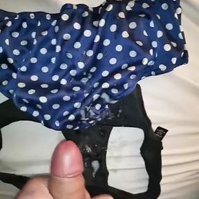 Cum on her panties