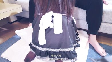 淫荡女仆的肉体服务·随时供给主人中出内射～完整版关注fansly，互动关注推特哦！