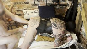 Gigi's Endless Orgasm on Master's Fist