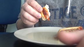I Piss on a Pizza to Eat It