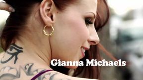 Busty pornstar Gianna Michael is down for some interracial fucking