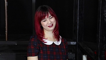 Little Red Sadistic Punishment BDSM Bondage Flogged Fingered Paddled Stapled