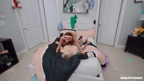 Babe Has Fun With Stepmom Alexis Fawxs Pussy