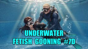 Underwater Fetish Gooning #7D: Submerged Surrender (Animated, Music, Text)