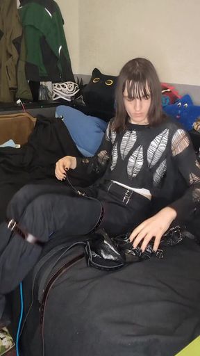 Trying Head Harnes Hogtie