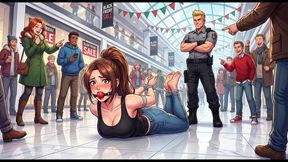 Bondage Confessions #532: Hogtied Humiliation in the Heart of the Mall