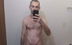 Showing My Cock in The Mirror