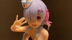 可愛いフィギュアに大量ぶっかけ　パート1