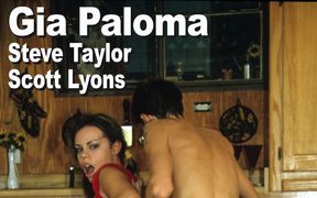 Gia Paloma & Steve Taylor & Scott Lyons Bbg Felch Anal DP Facials