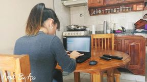 neighbor offers to pay my rent in exchange for oral pleasure, on his  big dick  and swallow his cum, i m a whore