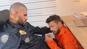 Policeman Made Prisoner His mega-tart. mouth-watering queer Fuck-fest