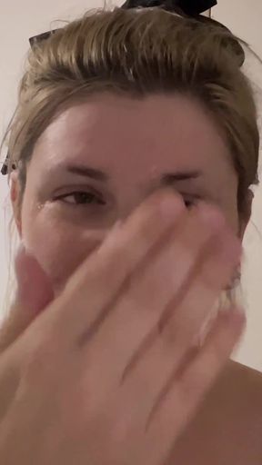 First Time Shaving My Face and Skin Care Routine